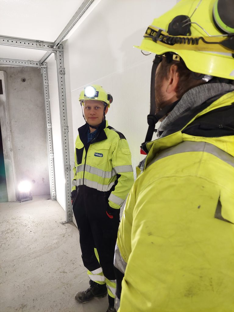 Martin Hefre er fornøyd med Foamrox og de miljøvennlige elementene i tunnel