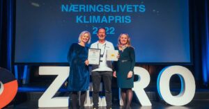 Foamrox finalist til Næringslivets klimapris 2022
