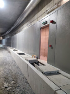 Foamrox installerer rømningstunnel på Bybanen